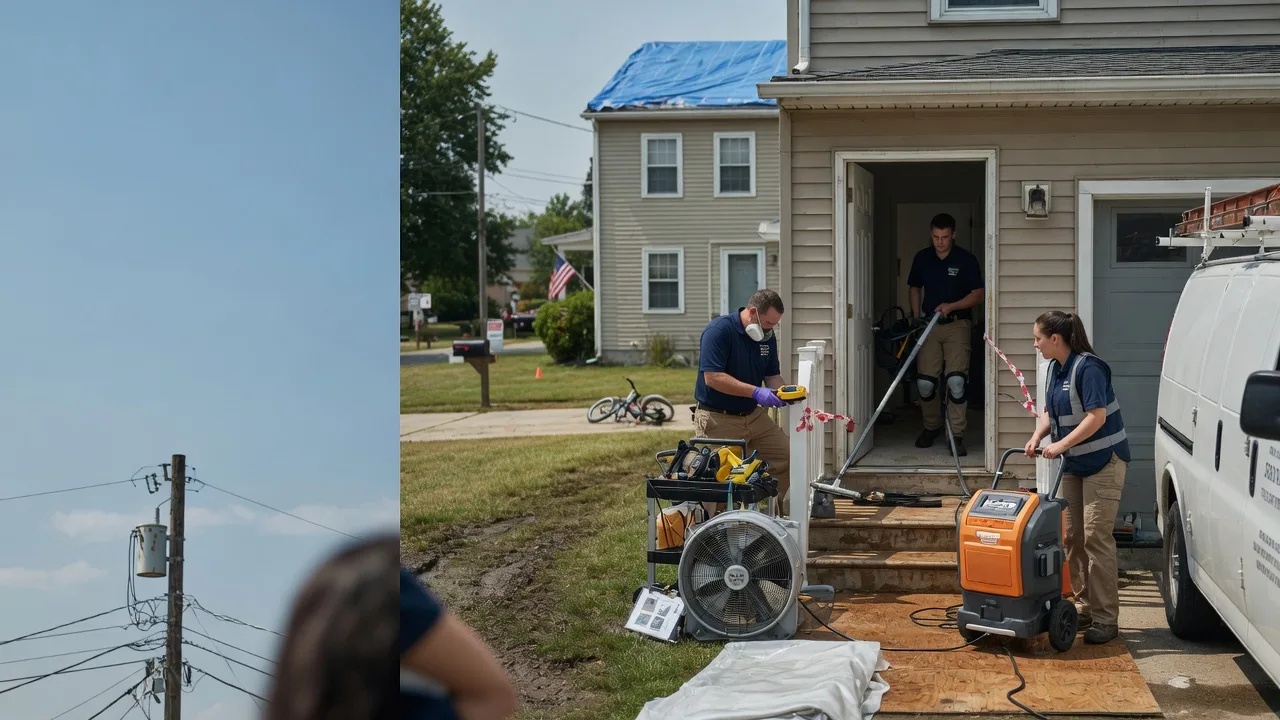 Water Damage Repair in Portlandville, NY near me